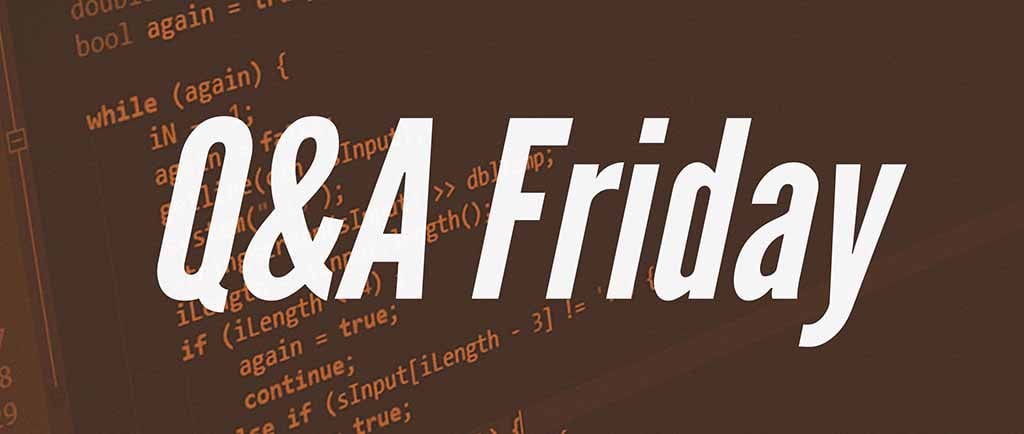 Questions of the Week 50